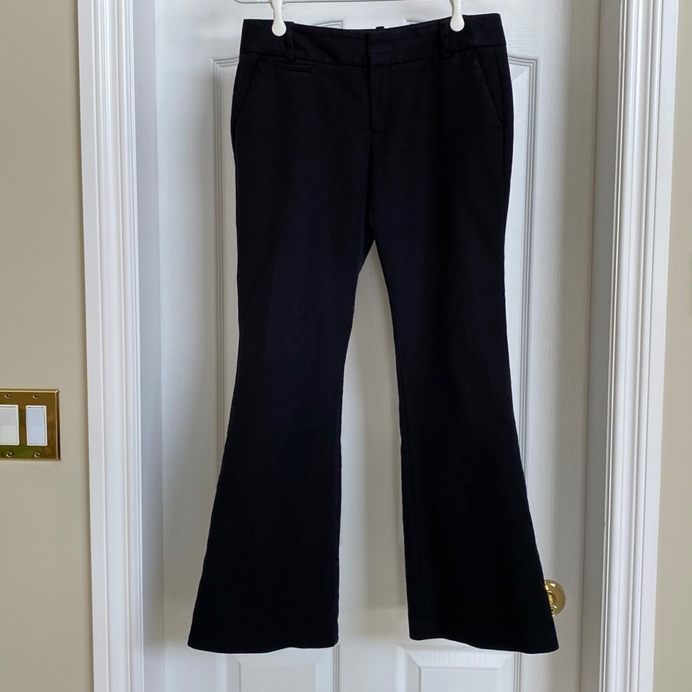 Calvin Klein Black Mini Bell Dress Pants